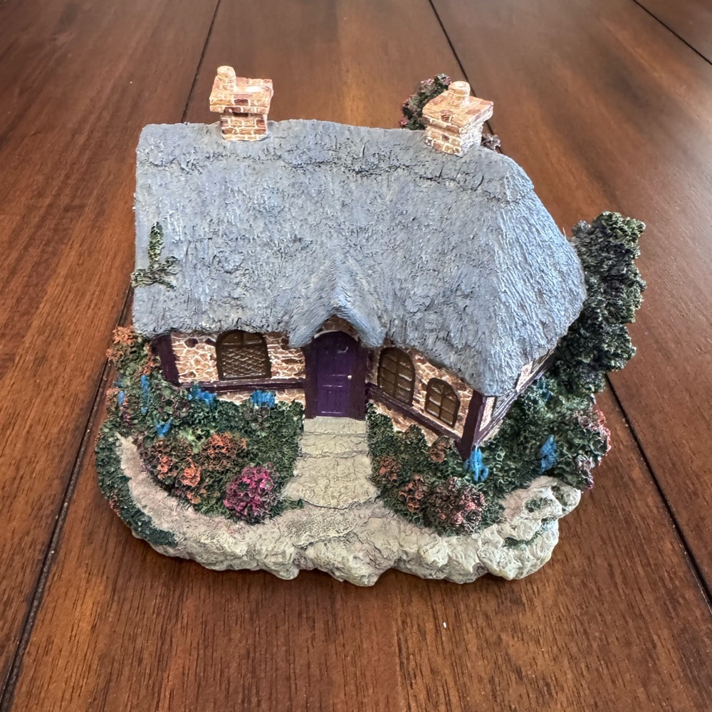Thomas Kinkade Vintage Cottage Lighted Building Cottagecore Nostalgia - Picture 6 of 9